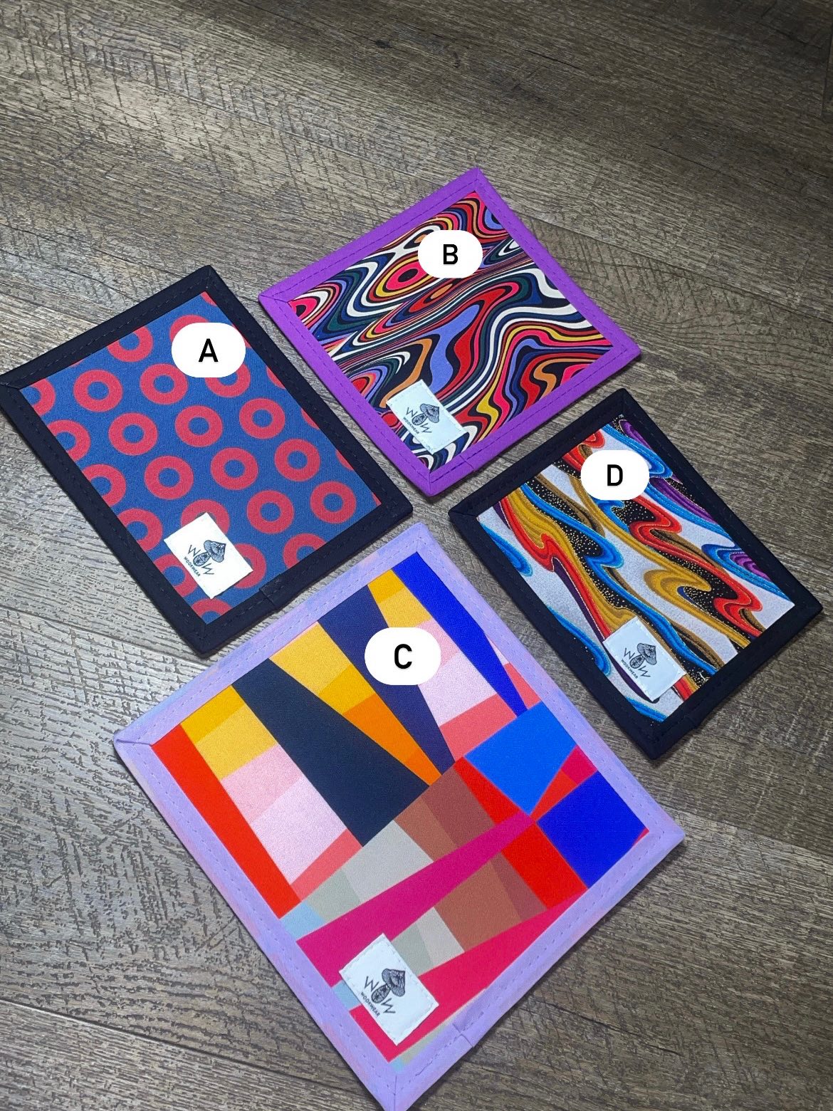 Psychedelic Display Mats